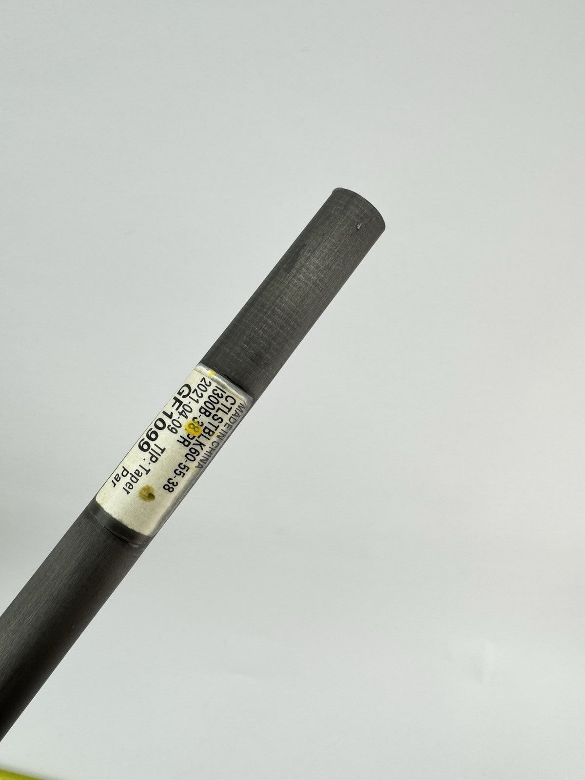 Catalyst 60 Black Iron Shaft Regular Flex Steel 35.75” /0.355 Tapered /289258