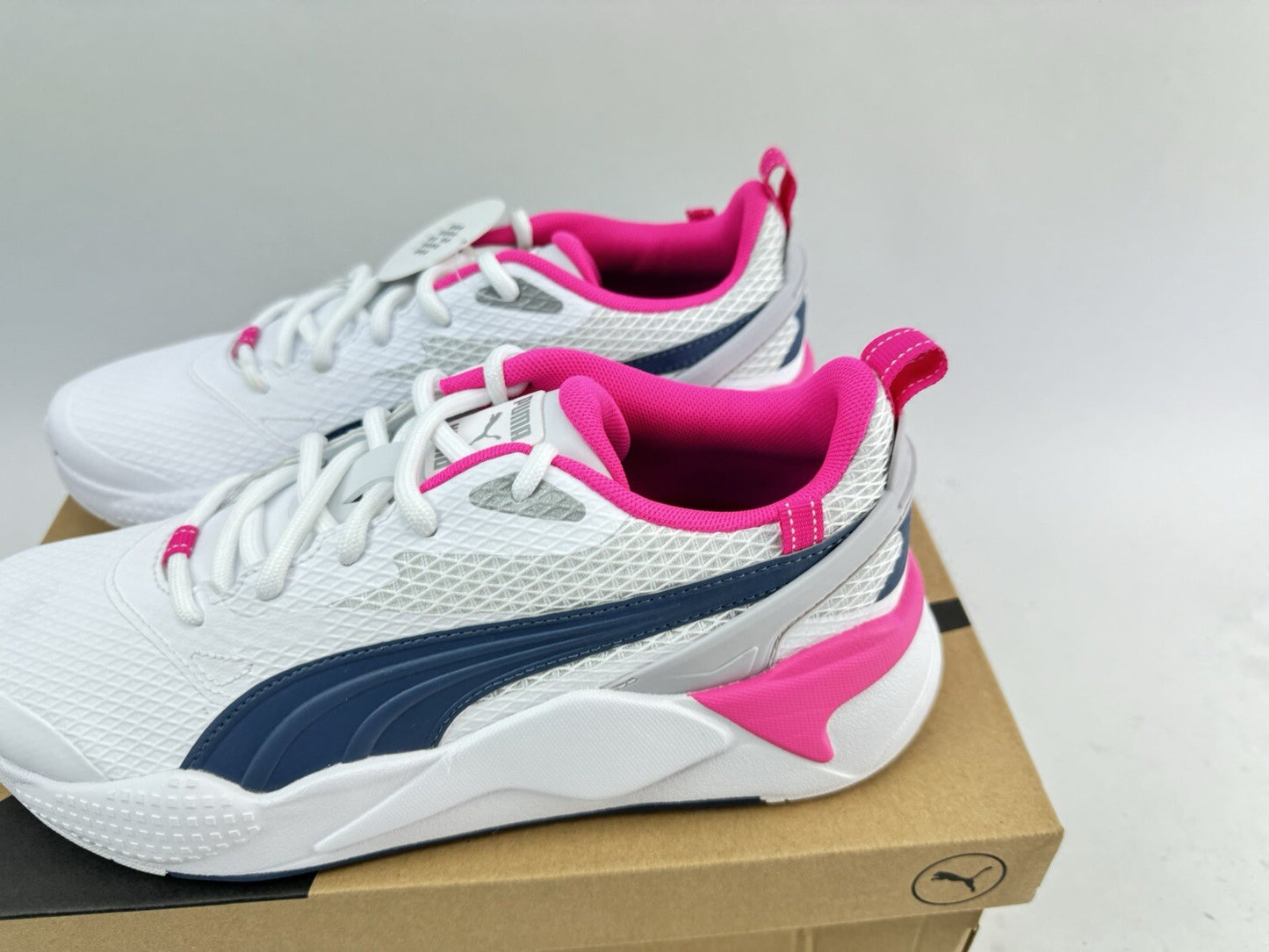 Puma GS-X Efekt Golf Shoes Womens UK 4 /White/Pink /Spikeless /New In Box /201262