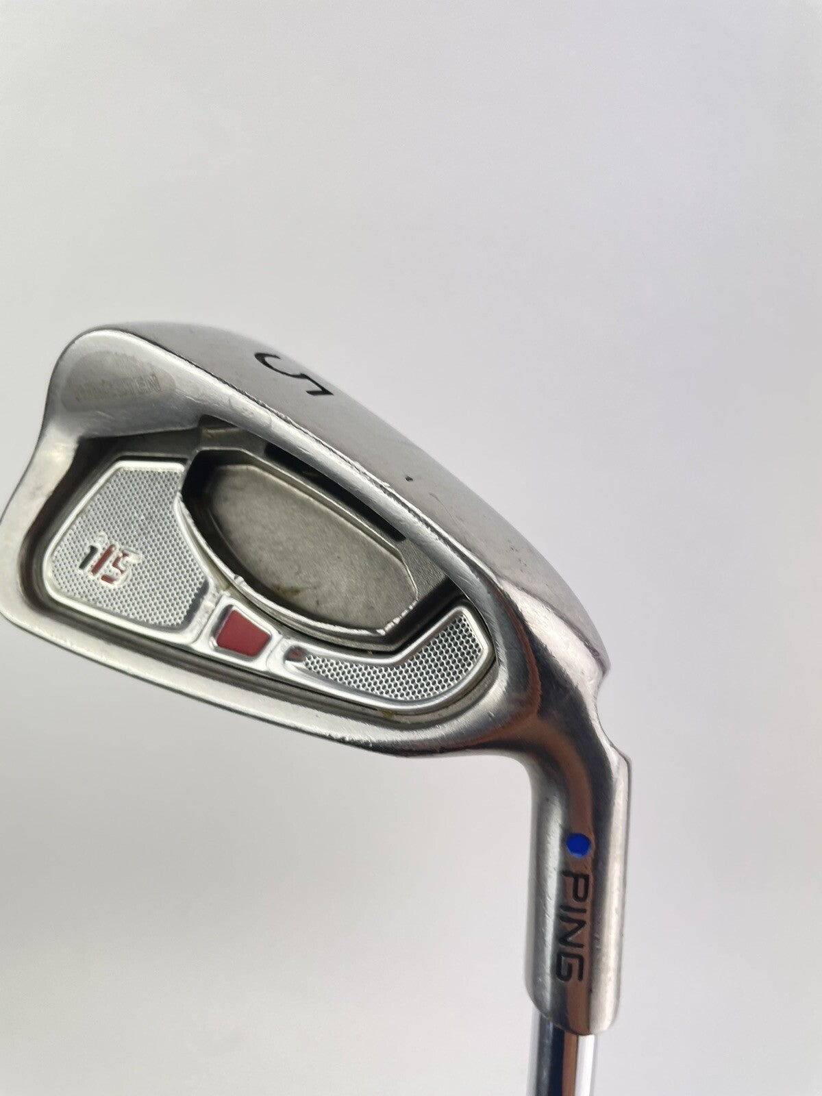 Ping i15 5 Iron Blue Dot Regular Flex Steel /Right Handed /New Grip /176842