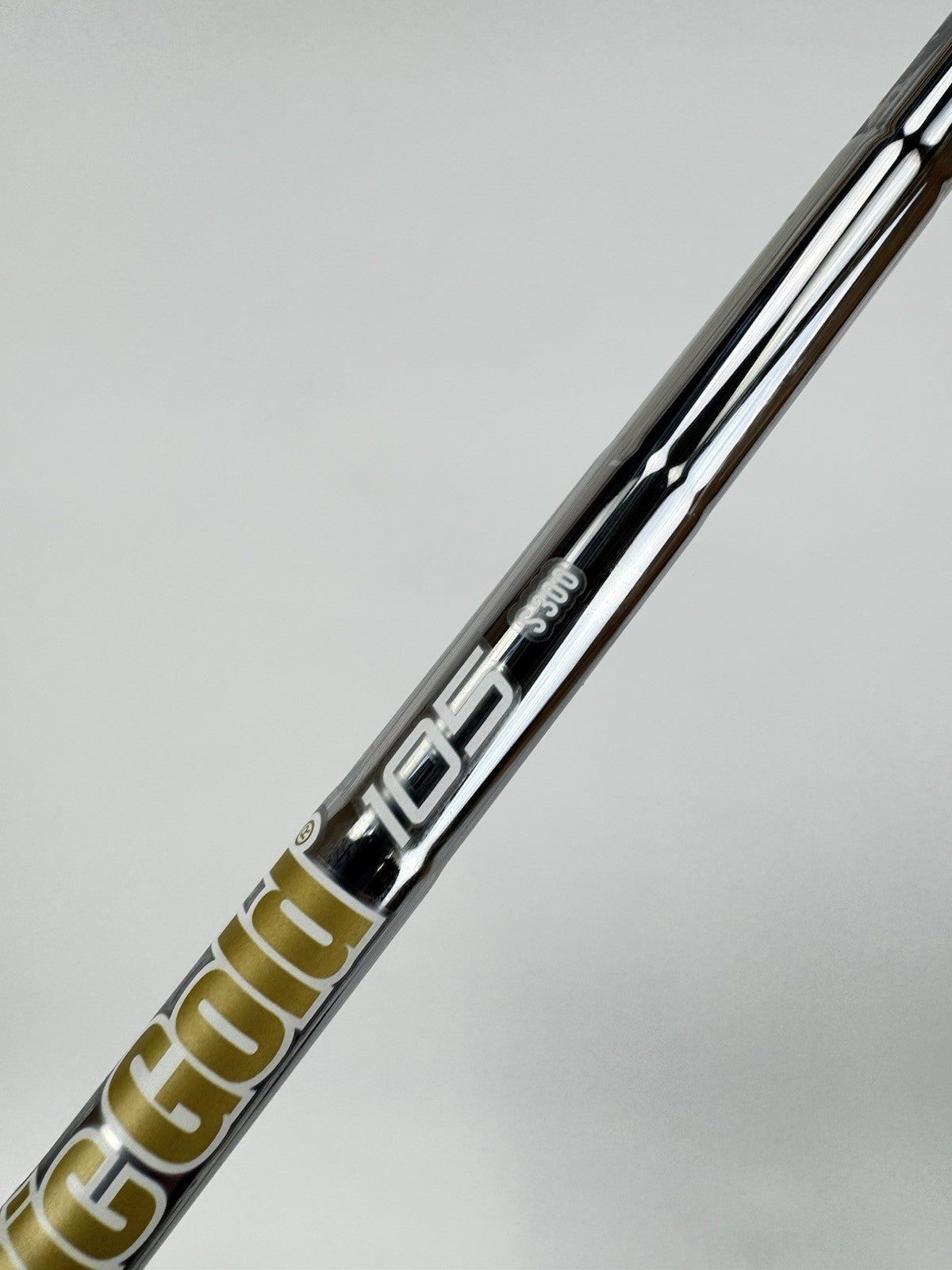 Dynamic Gold 105 Iron Shaft S300 Stiff Flex Steel 35.25 /0.355 Tapered /316904