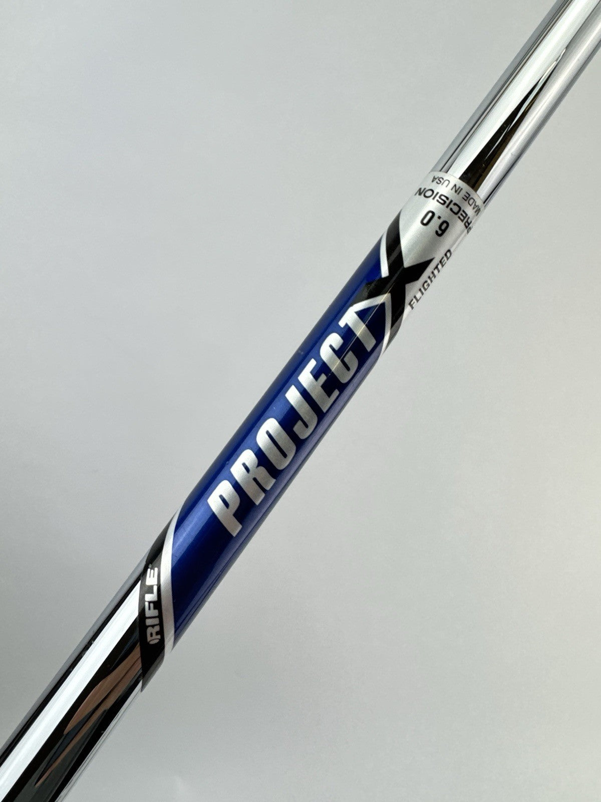 Project X Iron Shaft 6.0 Stiff Flex Steel Flighted 38” /New /309082