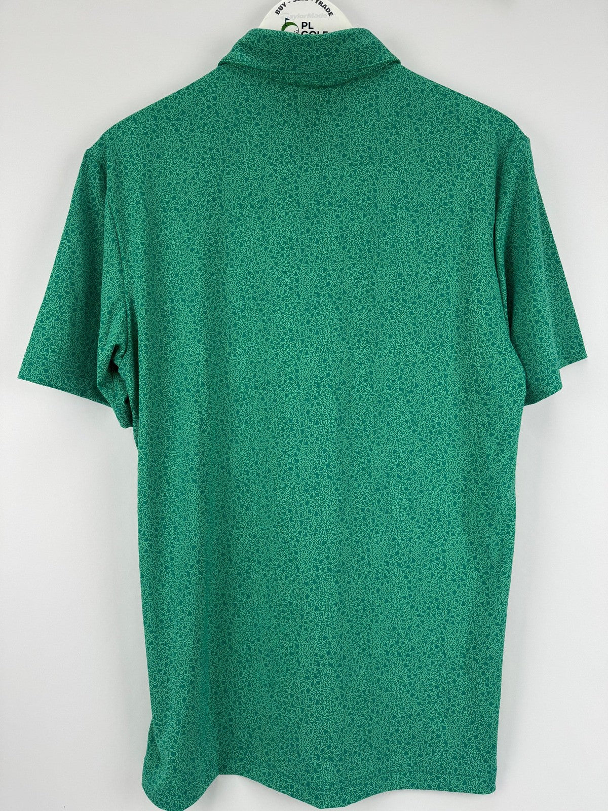Adidas Men’s Ultimate365 Mini Bunker Golf Polo Size Medium Green/327847