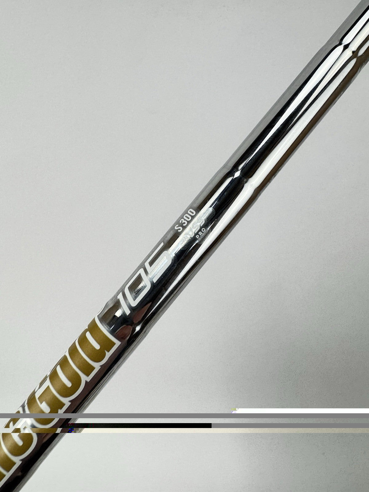 Dynamic Gold 105 Iron Shaft Vss Pro S300 Stiff Flex Steel 35.75” /0.355 /334874