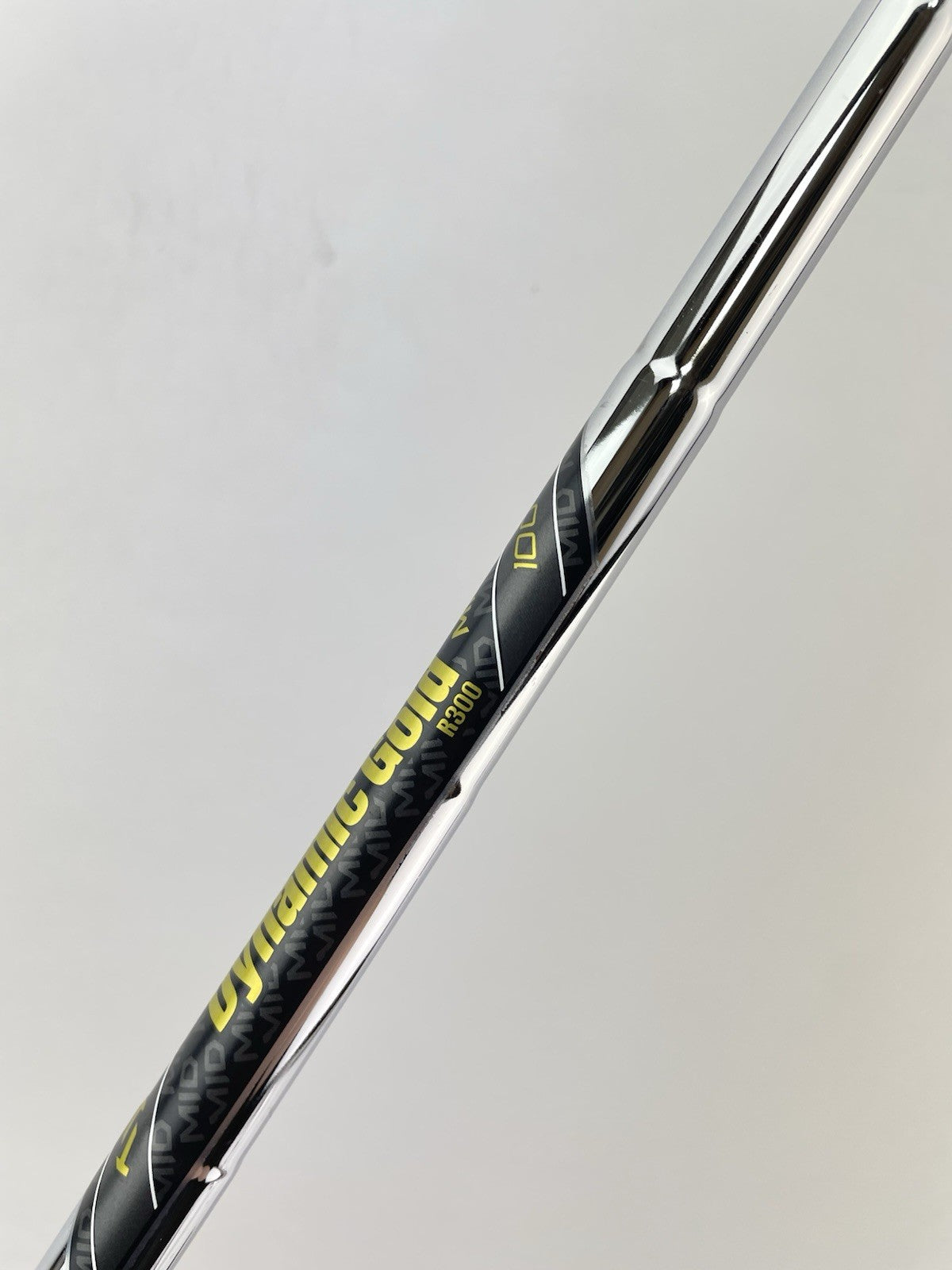 Dynamic Gold Mid 100 Iron Shaft Regular Flex Steel 35.25 /0.355 Tapered /261965