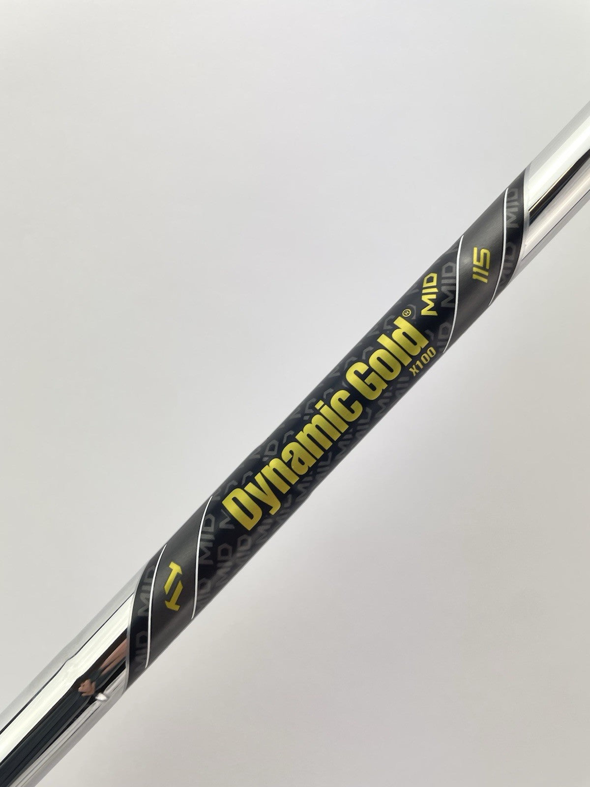 Dynamic Gold Mid 115 Iron Shaft X100 X Flex Steel 35.25” /0.355 Tapered /282763
