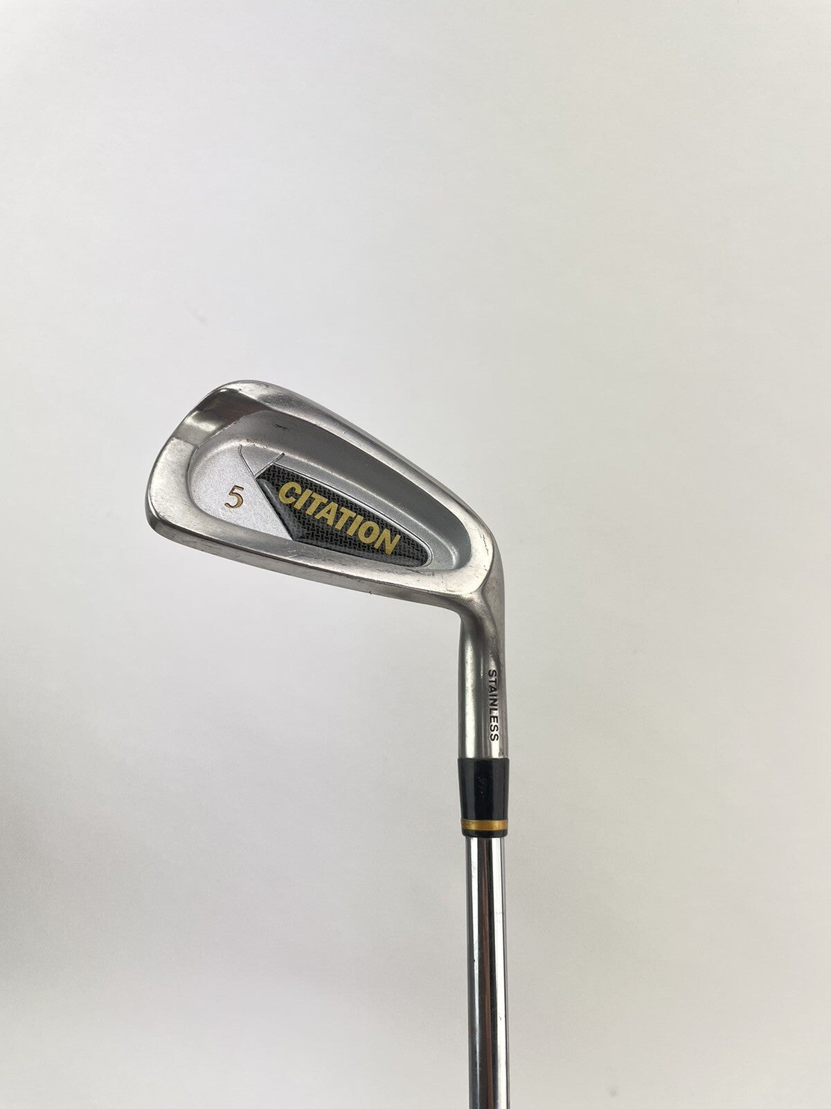 PowerBilt Golf 5 Iron Citation Regular Flex Steel /Right Handed /New Grip /1812817