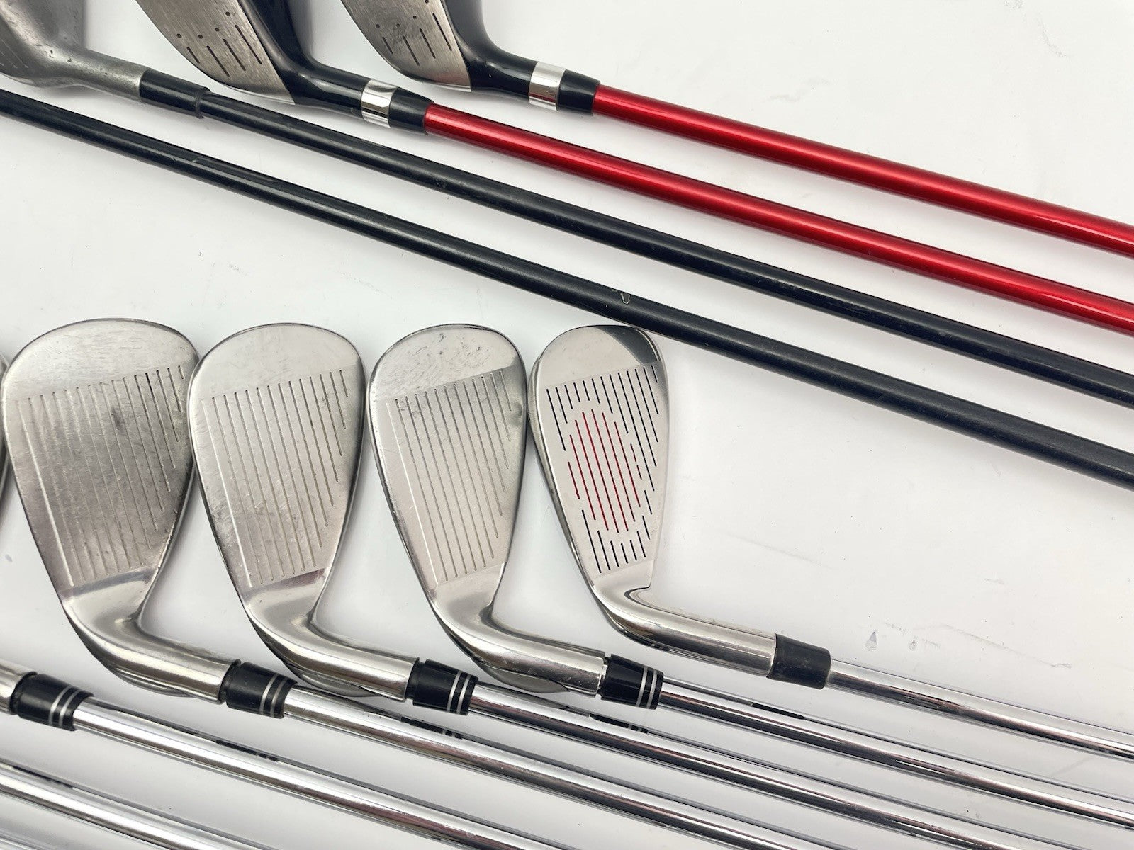 Mens Golf Package Set 12 Clubs Regular Flex /Right /New Grips /Powakaddy Bag12