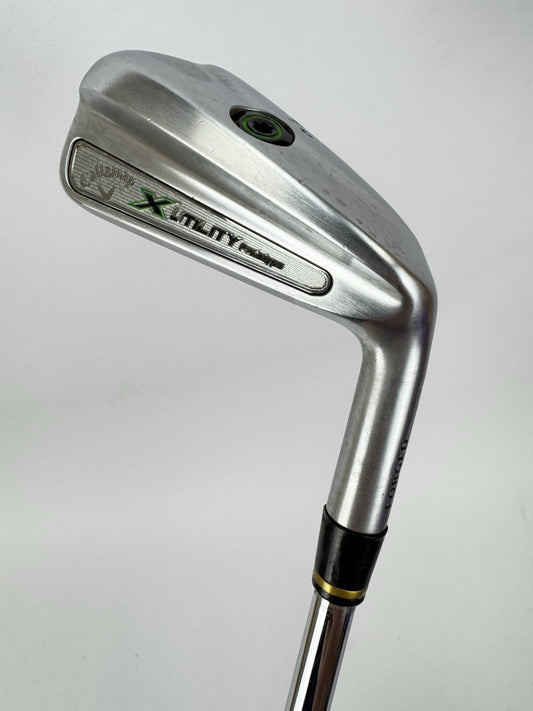 Callaway X Utility Iron 24* Prototype S300 Stiff Flex Steel +1” /Right /343150