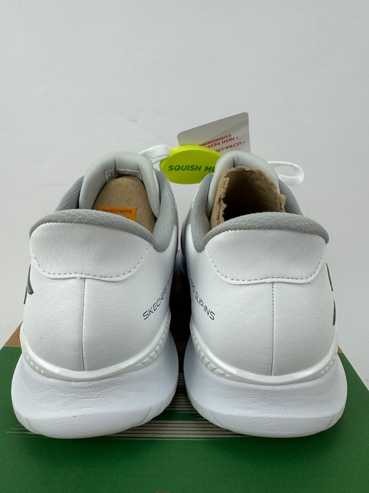 Skechers Go Golf Flight Men's Golf Shoes Size UK 10 White Slip Ins/350016