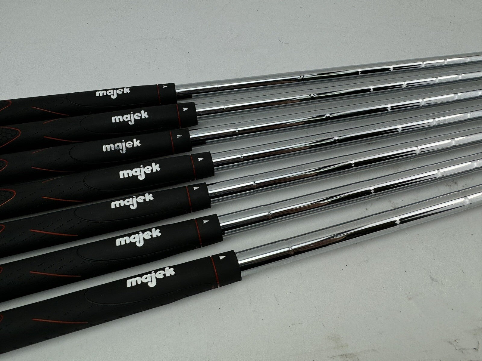 Senior Iron Shaft Set True Temper Steel (7) 0.370 Parallel /New /Grips /316753