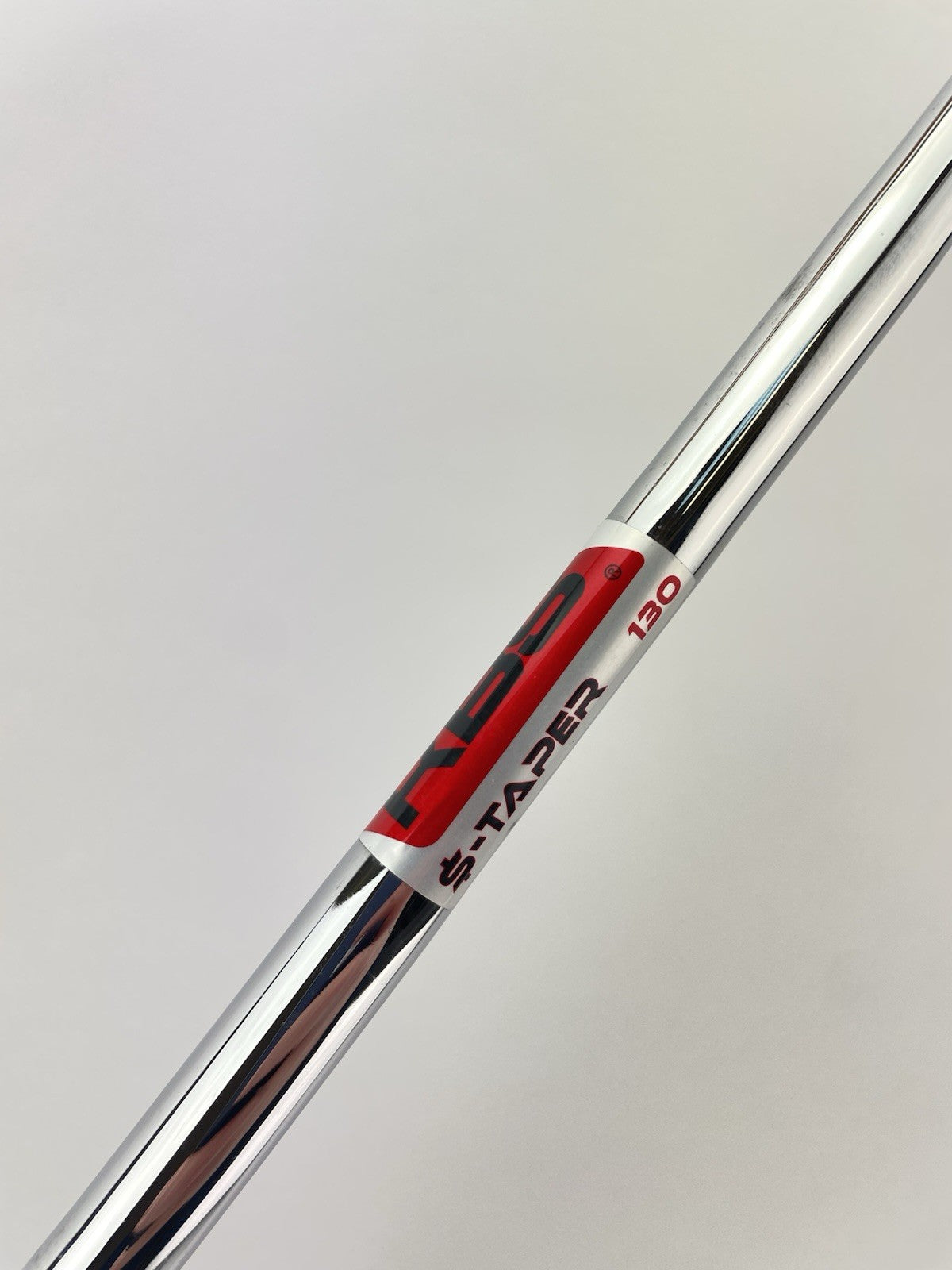 KBS $-Taper 130 Iron Shaft Extra Stiff Flex Steel 35.5” /0.355 Tapered /296234