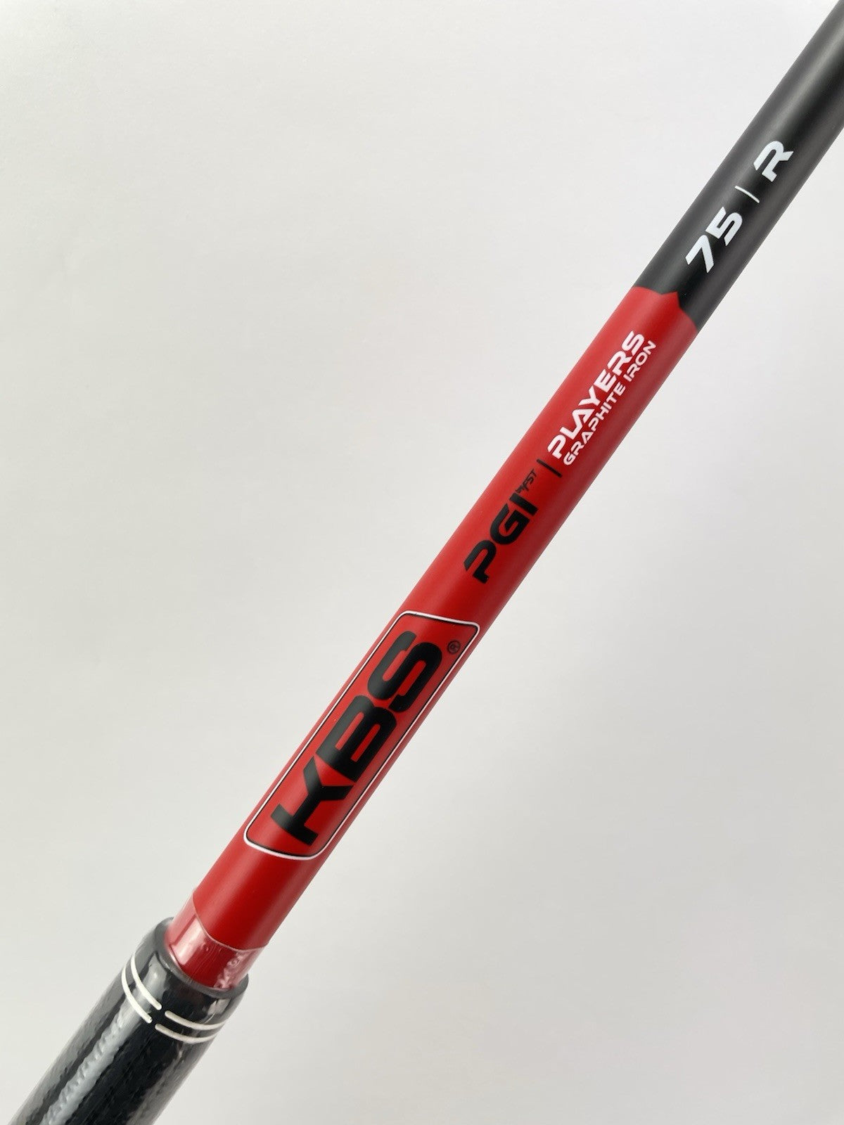 KBS PGI 75 Iron Shaft Regular Flex Graphite 35.75” /0.370 Parallel /Lamkin/298413