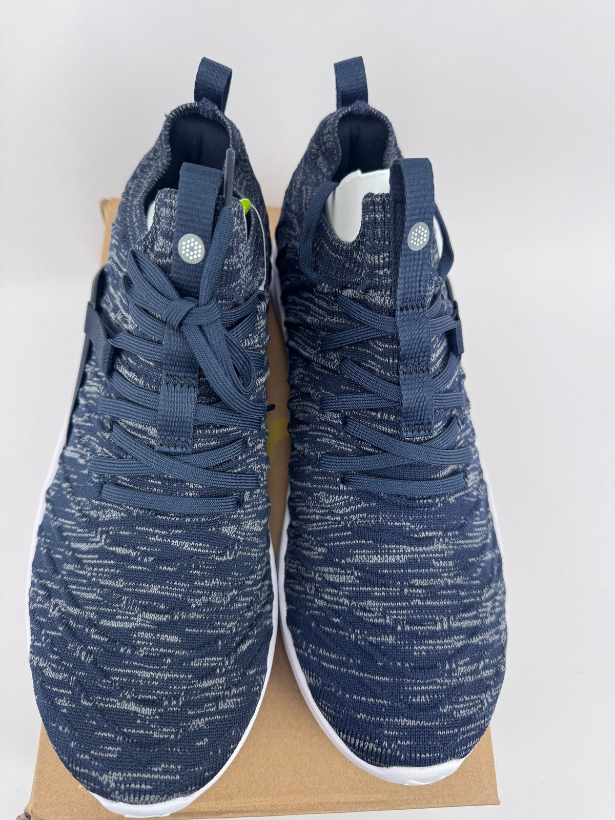 Puma Laguna Fusion Knit Women's Trainers Size UK 6.5 Navy Comfort Running/321042
