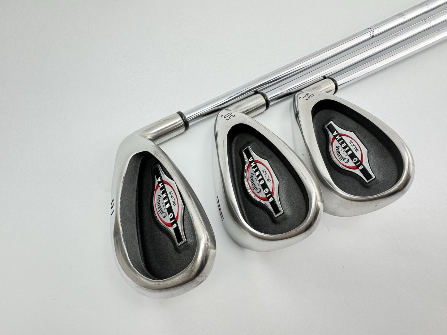 Callaway Big Bertha Wedge Set 45*,50*+54* Uniflex Steel /New Grips /267112