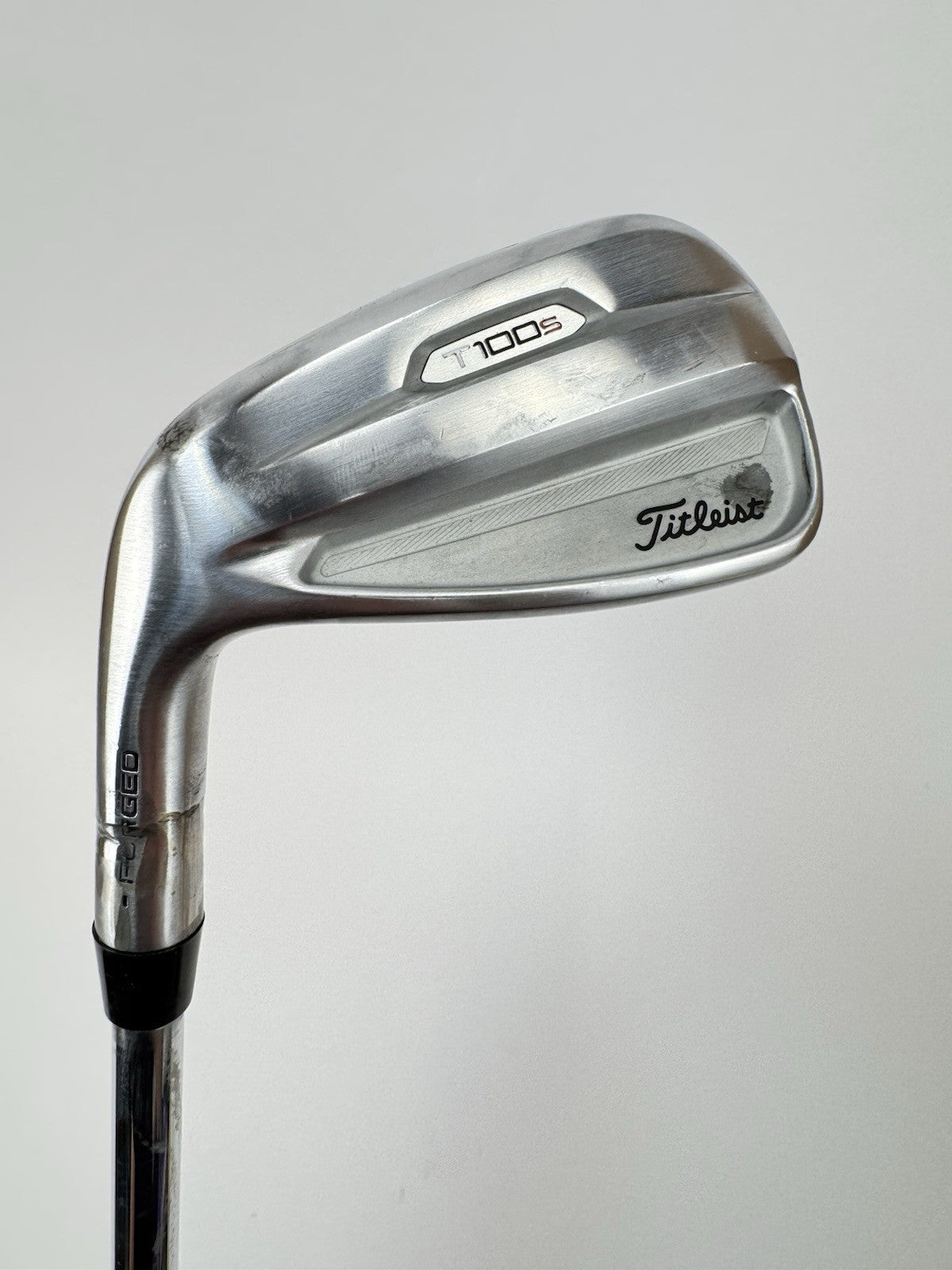 Titleist T100s 8 Iron Left Handed Elevate ETS 115 Stiff Steel /New Grip /344100