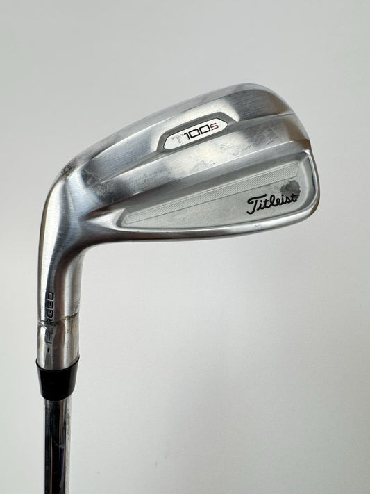 Titleist T100s 8 Iron Left Handed Elevate ETS 115 Stiff Steel /New Grip /344100