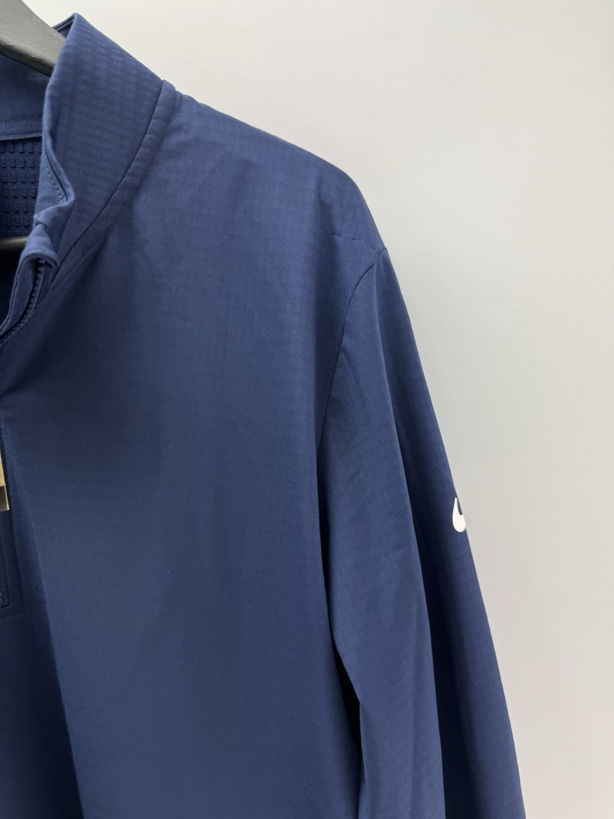 Nike Golf Pullover Victory 1/2 Zip /Light Grey /UK Medium /Navy /New /279604