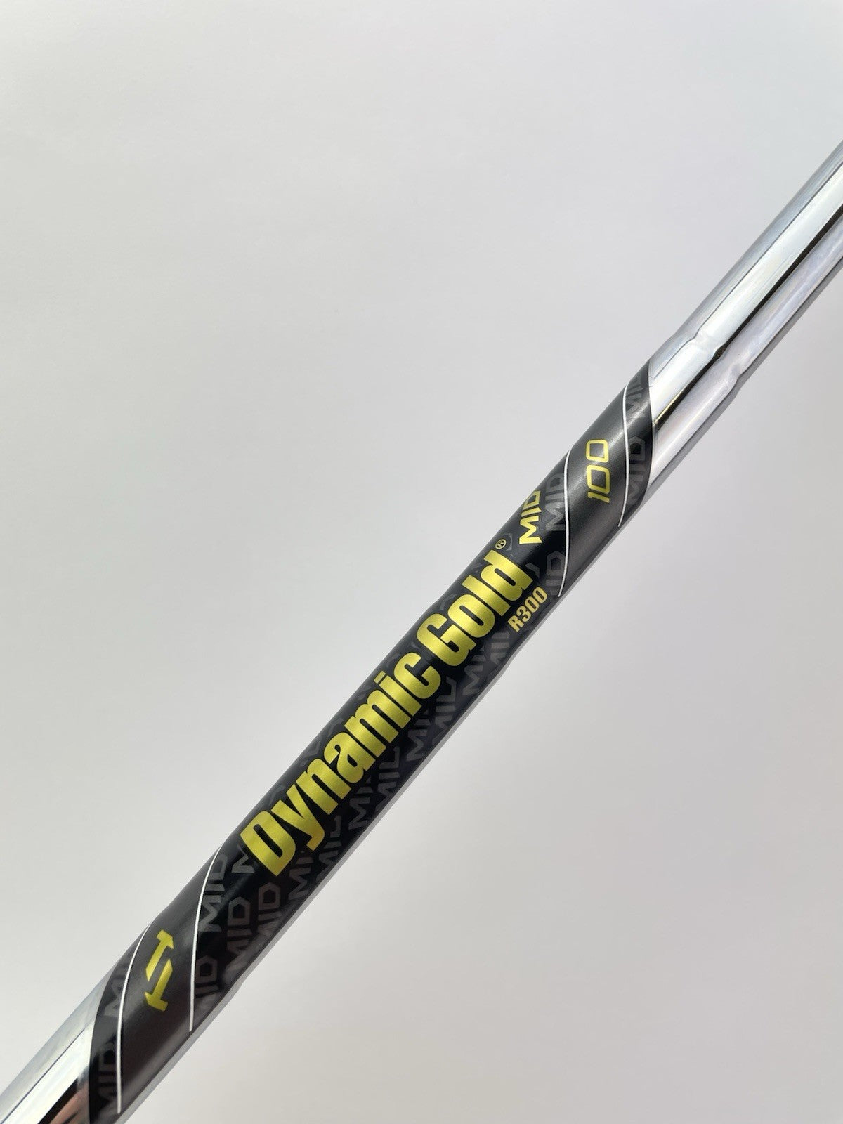 Dynamic Gold Mid 100 Iron Shaft R300 Regular Flex Steel 35.5” /0.355 /288344