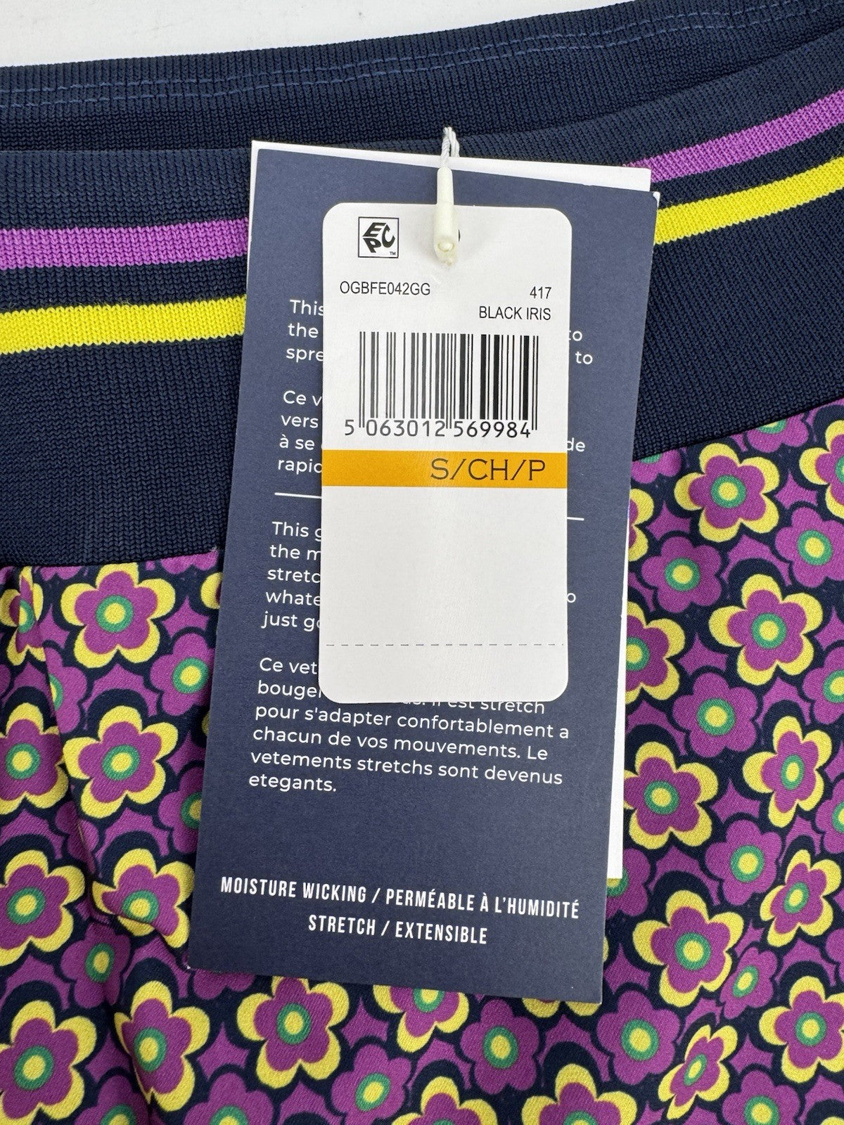 Original Penguin Women’s Floral Print Pull On Pleated Skort Size Small/ 317888