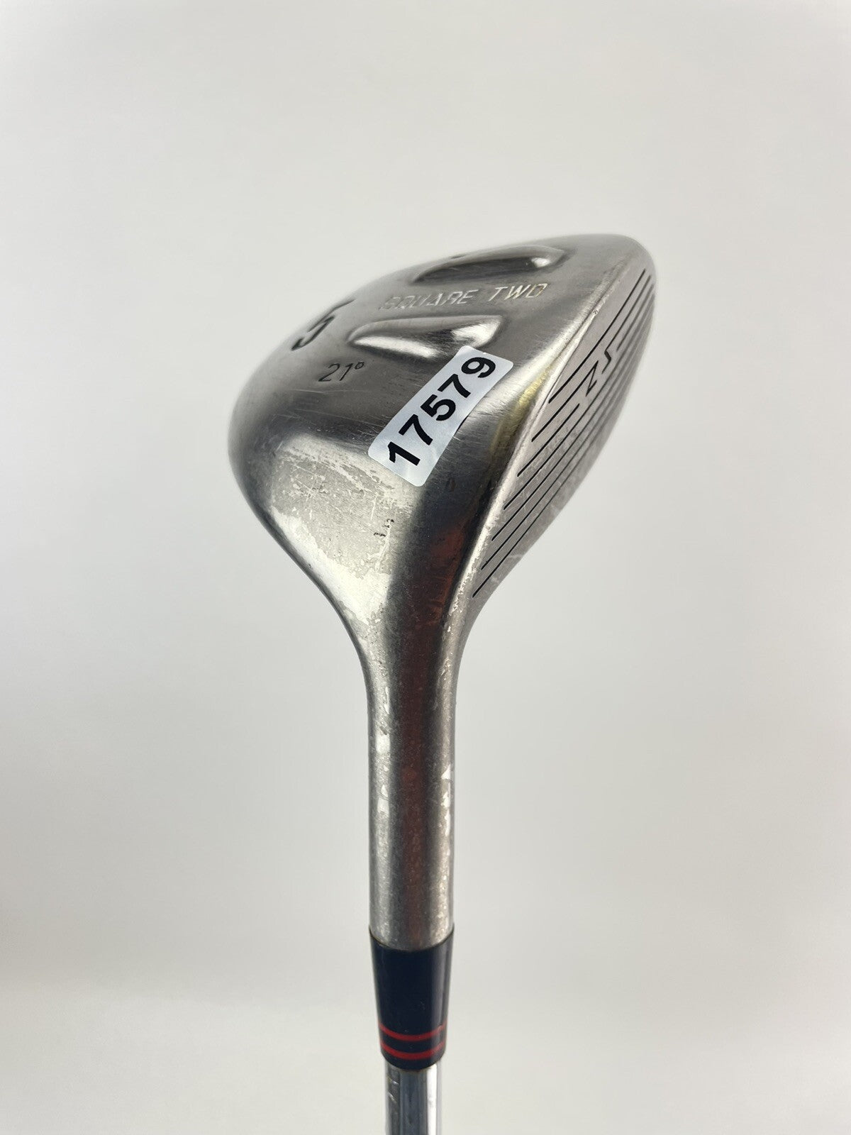 Mens Golf 5 Wood 21* Square Two Regular Steel /Right Handed /New Grip /175794