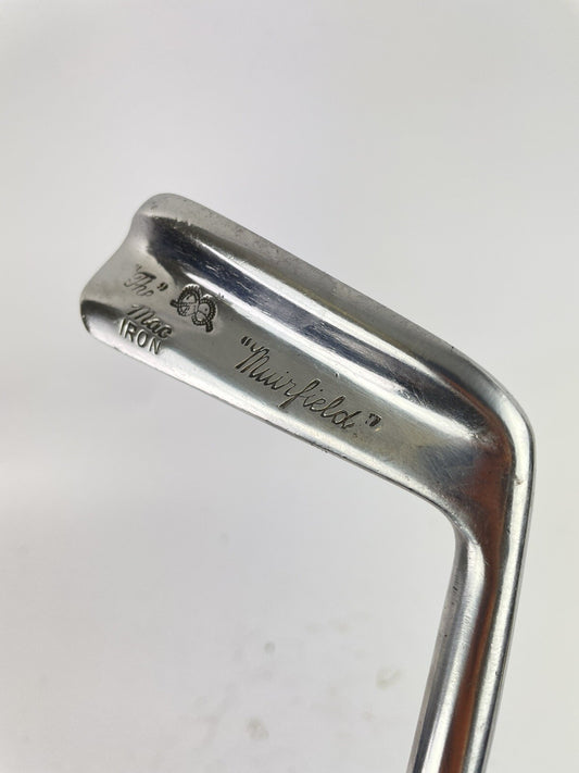 Muirfield “The Mac Iron” Putter 33.5” Blade Heel Shafted /New Grip /36860