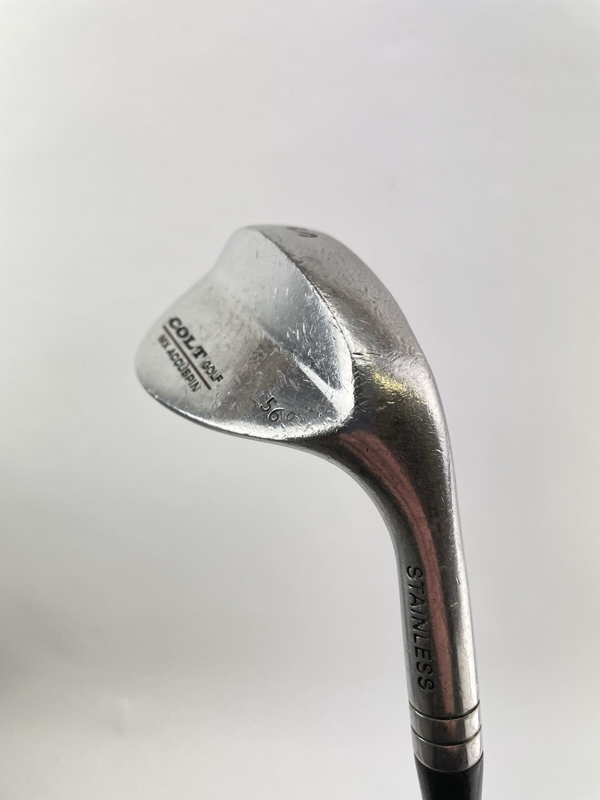 Mens Golf Sand Wedge 56* Colt Steel Shaft /Right Handed /New Grip /211574