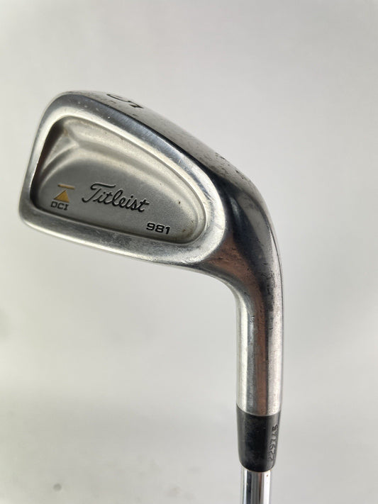 Titleist Golf 5 Iron DCI 981 Stiff Flex Steel /Right Handed /New Mid Grip /146310