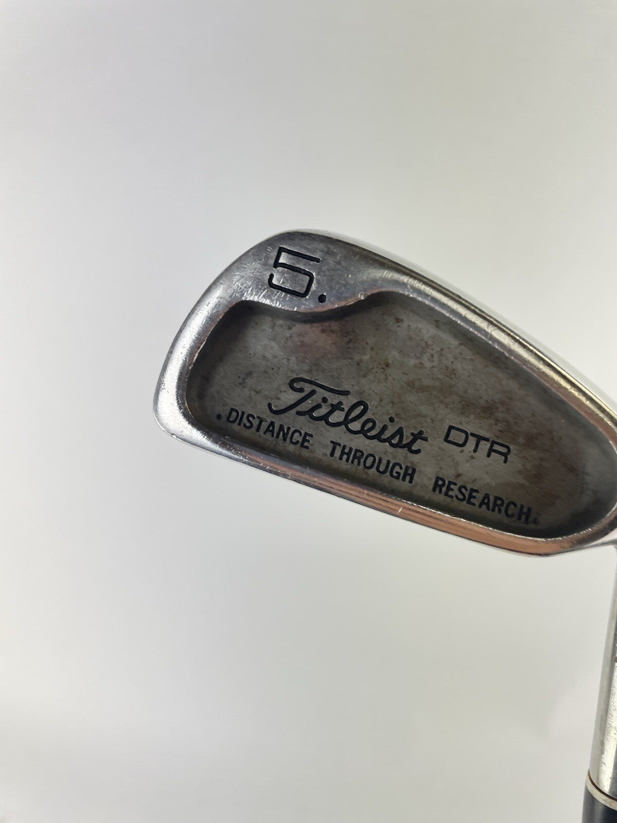 Titleist DTR 5 Iron Black Dot Regular Flex Steel /Right Handed /New Grip /127611