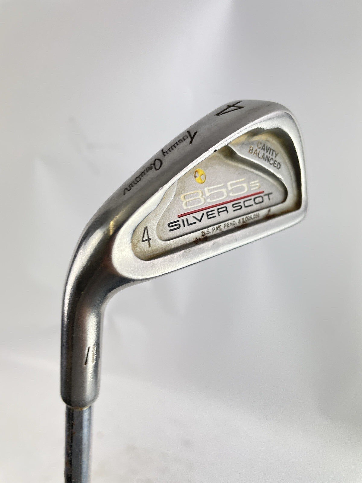 Tommy Armour 4 Iron 24.5* Regular Flex Steel /Left Handed /New Grip /55932