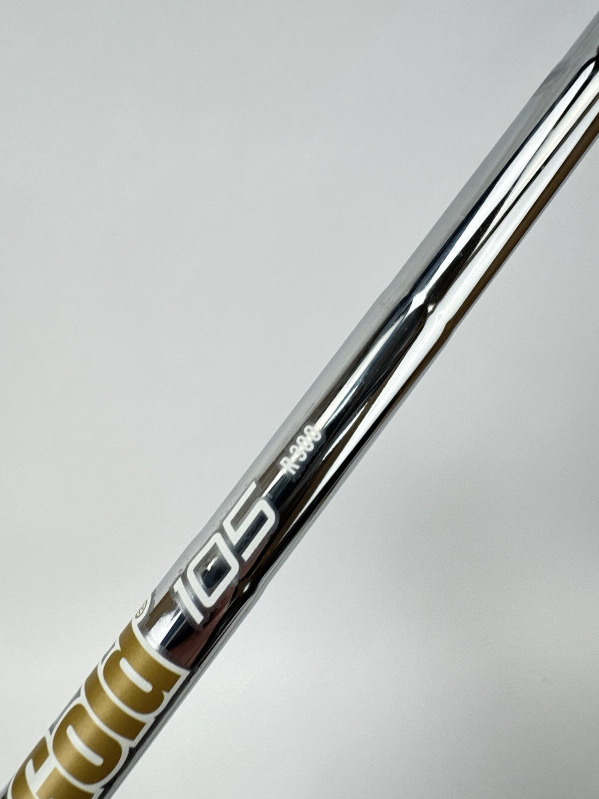Dynamic Gold 105 Iron Shaft R300 Regular Flex Steel 35.25” /0.355 Tapered /335785