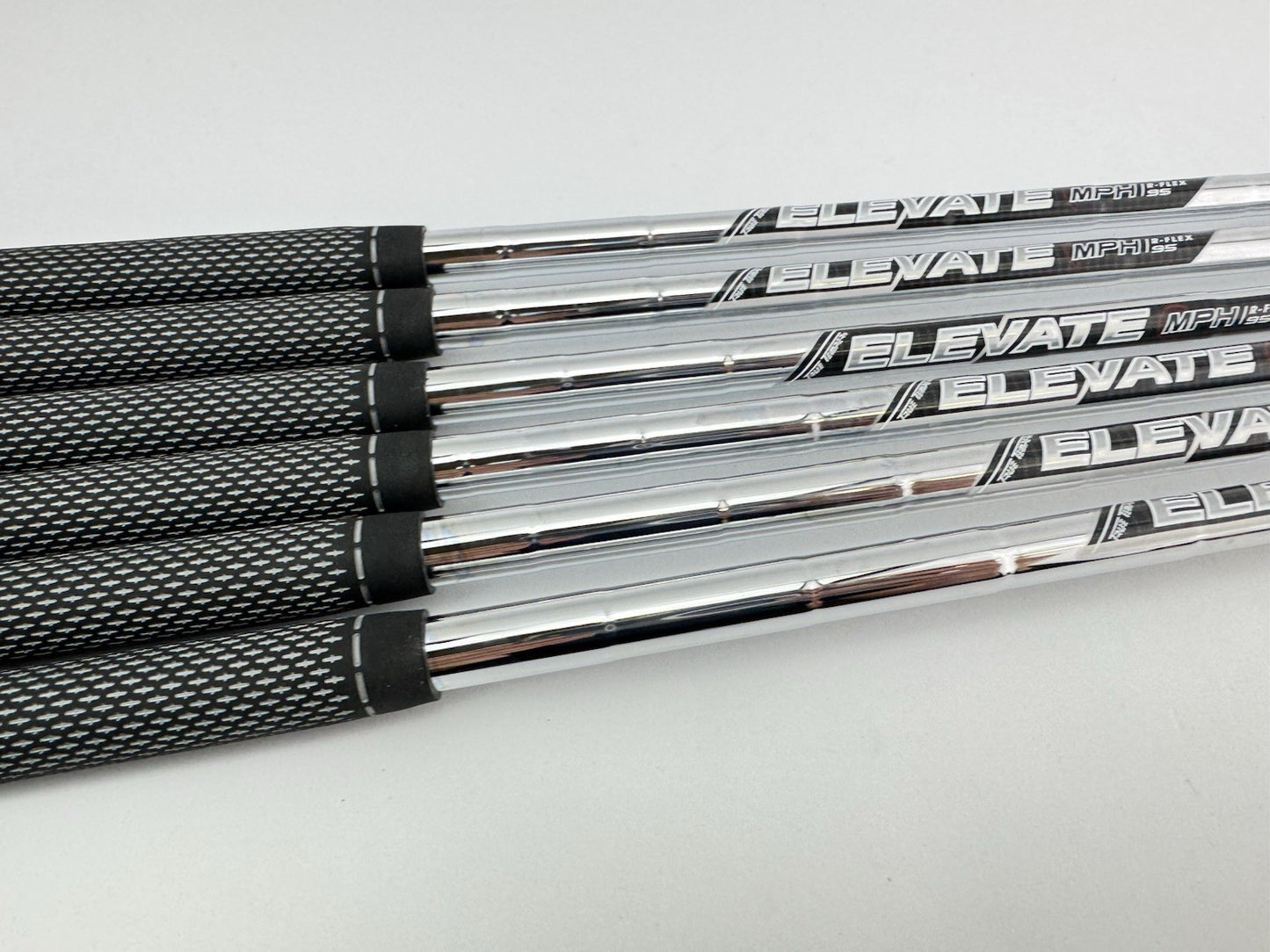 Elevate MPH Iron Shaft Set (6) 95 Regular Steel 0.370 Parallel /New Grips /287774