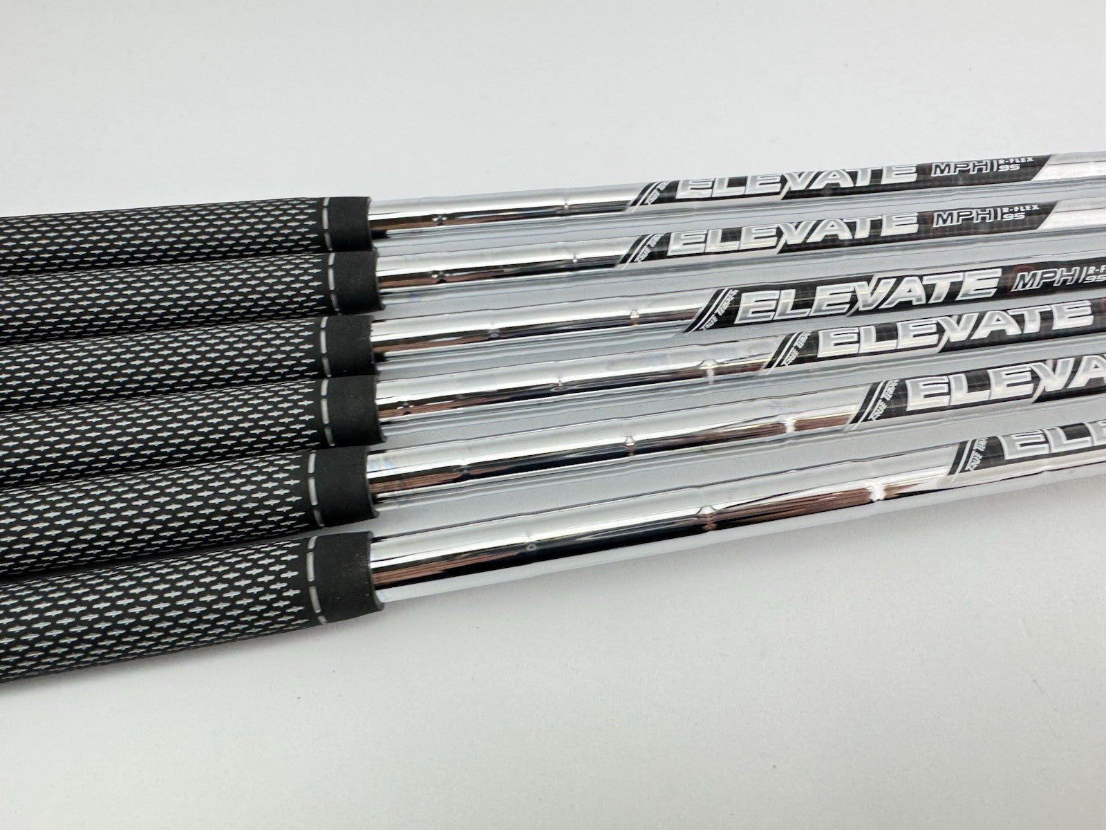 Elevate MPH Iron Shaft Set (6) 95 Regular Steel 0.370 Parallel /New Grips /287774