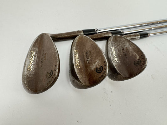 Cleveland Wedge Set RTX 2.0 /52,56+60* Tour Issue X100 X Flex Steel +1” /343490