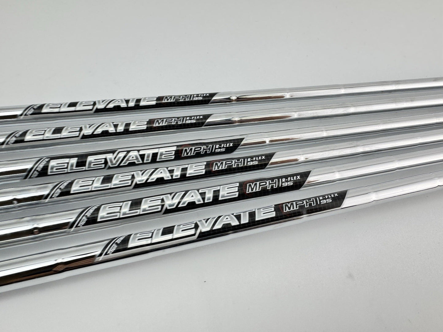 Elevate MPH Iron Shaft Set (6) 95 Regular Steel 0.370 Parallel /New Grips /287771
