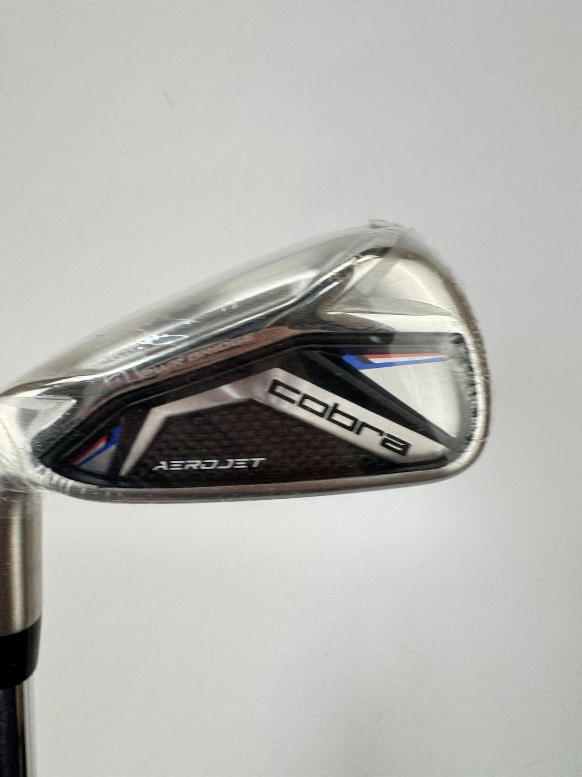 Cobra Aerojet 4 Iron Left Handed 18.5* KBS Tour Regular Flex Steel /New /359403