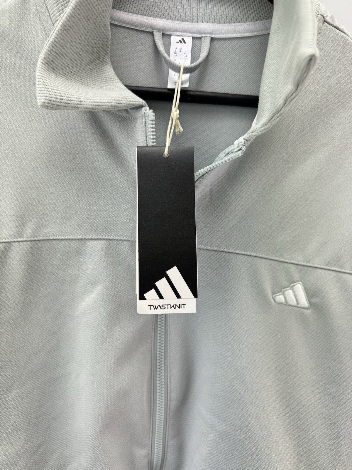 Adidas Golf Ladies Jacket Go-To Twistknit Full Zip /UK Large /New /294846