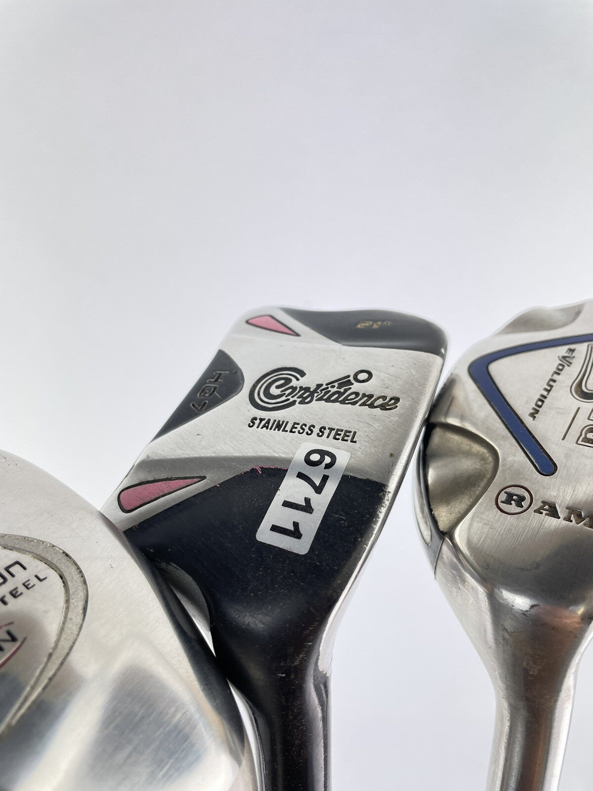 Golf Ladies Hybrid Set 18,21&24* Ladies Graphite /Right /New Grips /67113