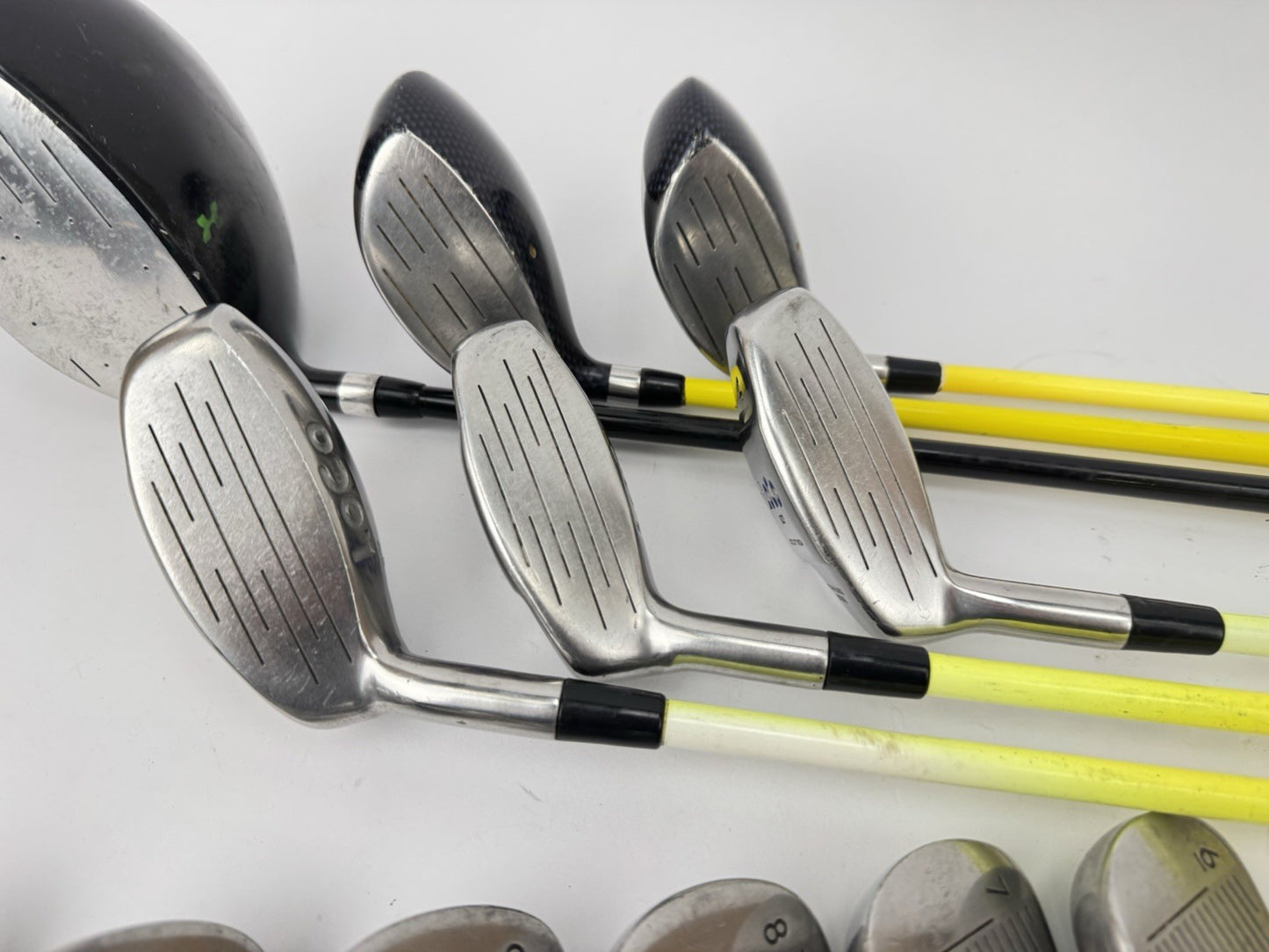 Mens Golf Package Set 13 Clubs Regular Graphite /New Grips /Right /Bag /335258