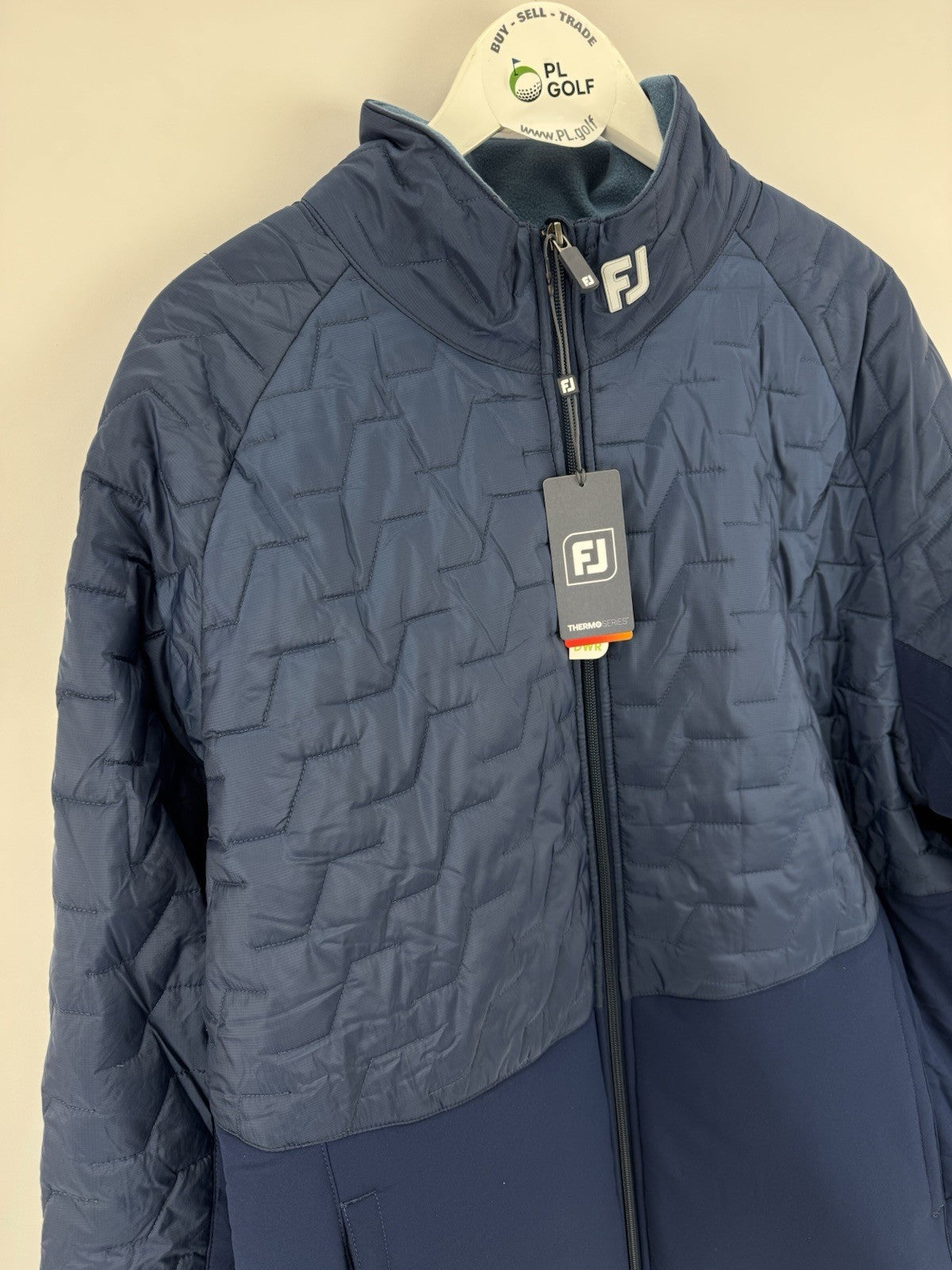 FootJoy ThermoSeries Insulated Quilted Golf Wind Jacket Mens Size 2XL Navy/330094