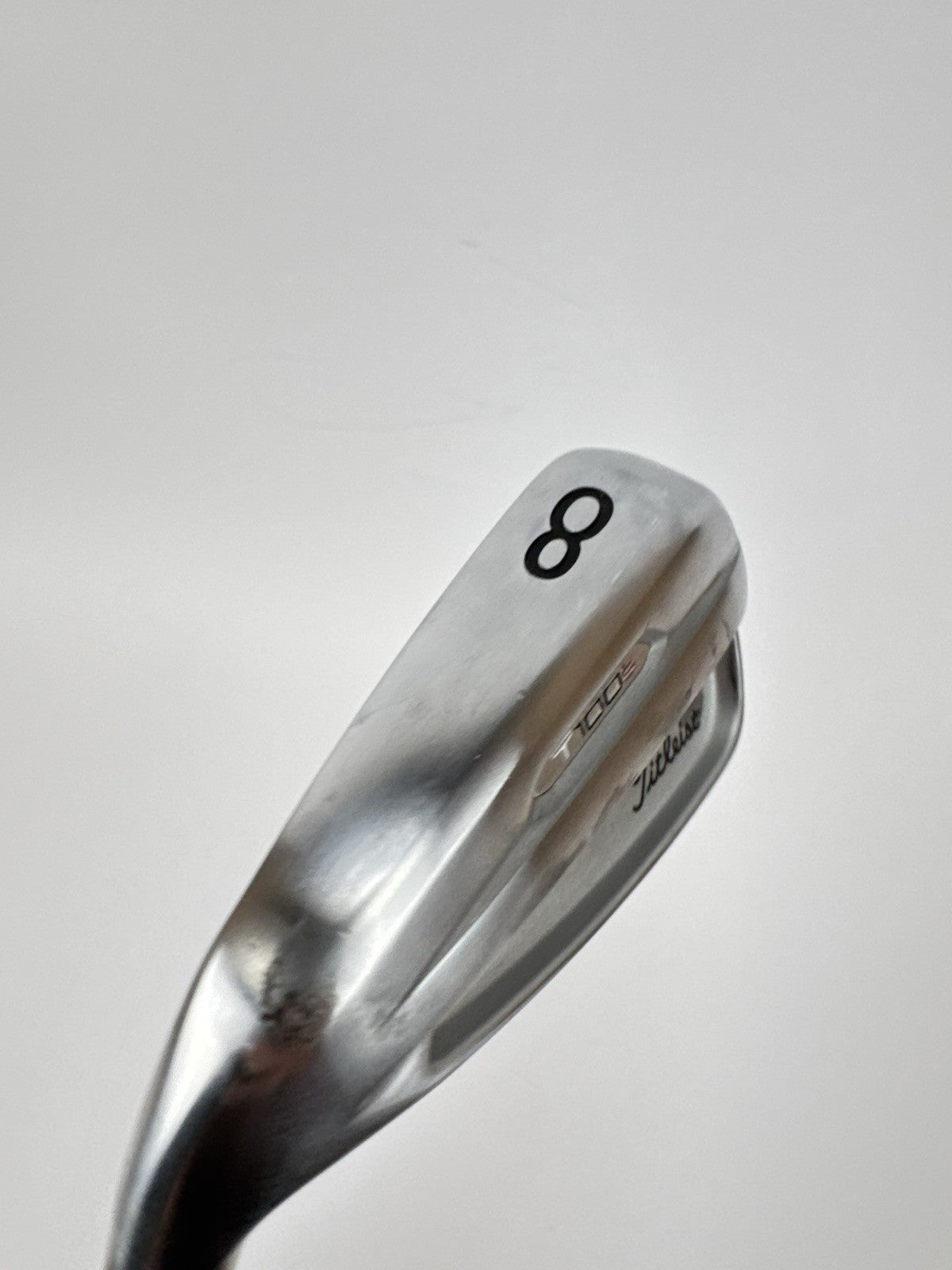 Titleist T100s 8 Iron Left Handed Elevate ETS 115 Stiff Steel /New Grip /344106