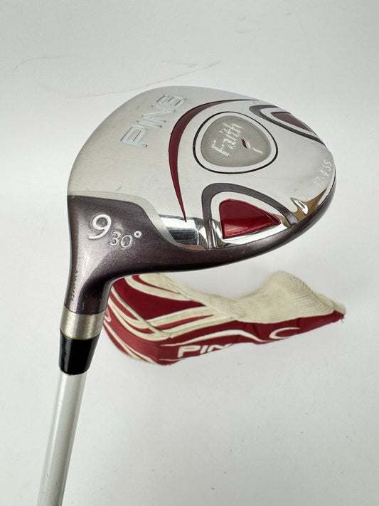 Ping Ladies 9 Wood Faith Left Handed 30* ULT200 Graphite /New Grip /346970
