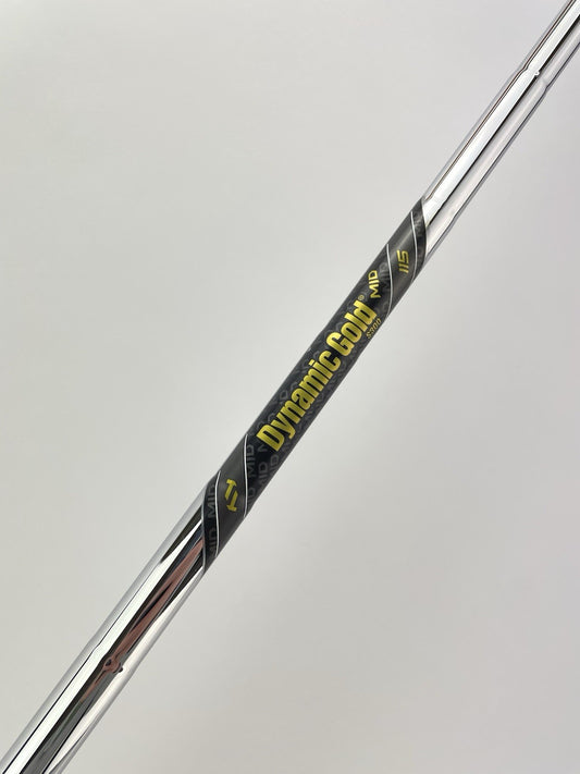 Dynamic Gold Mid Iron Shaft 115 Stiff Flex Steel 35.5” /0.355 Tapered /299730