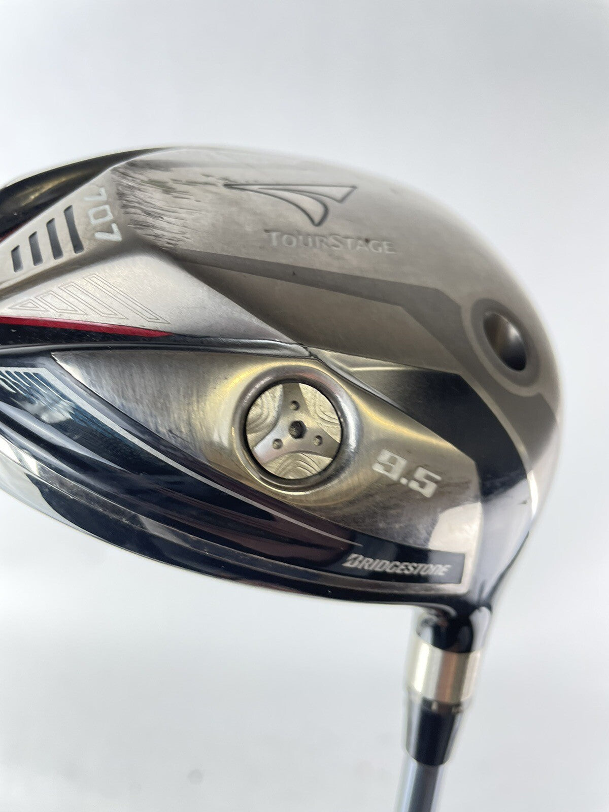 Bridgestone Tourstage Driver 707 9.5* Matrix Red Tie Stiff Graphite /144523