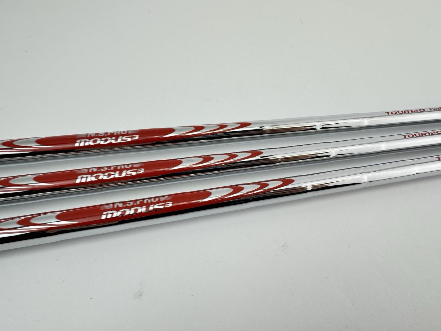 Nippon Modus3 Wedge Shaft Set (3) Tour120 Stiff Flex Steel 0.355 Tapered /310142