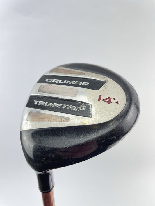 Orlimar Golf 3 Wood 14* Left Handed Regular Flex Graphite /New Grip /229010