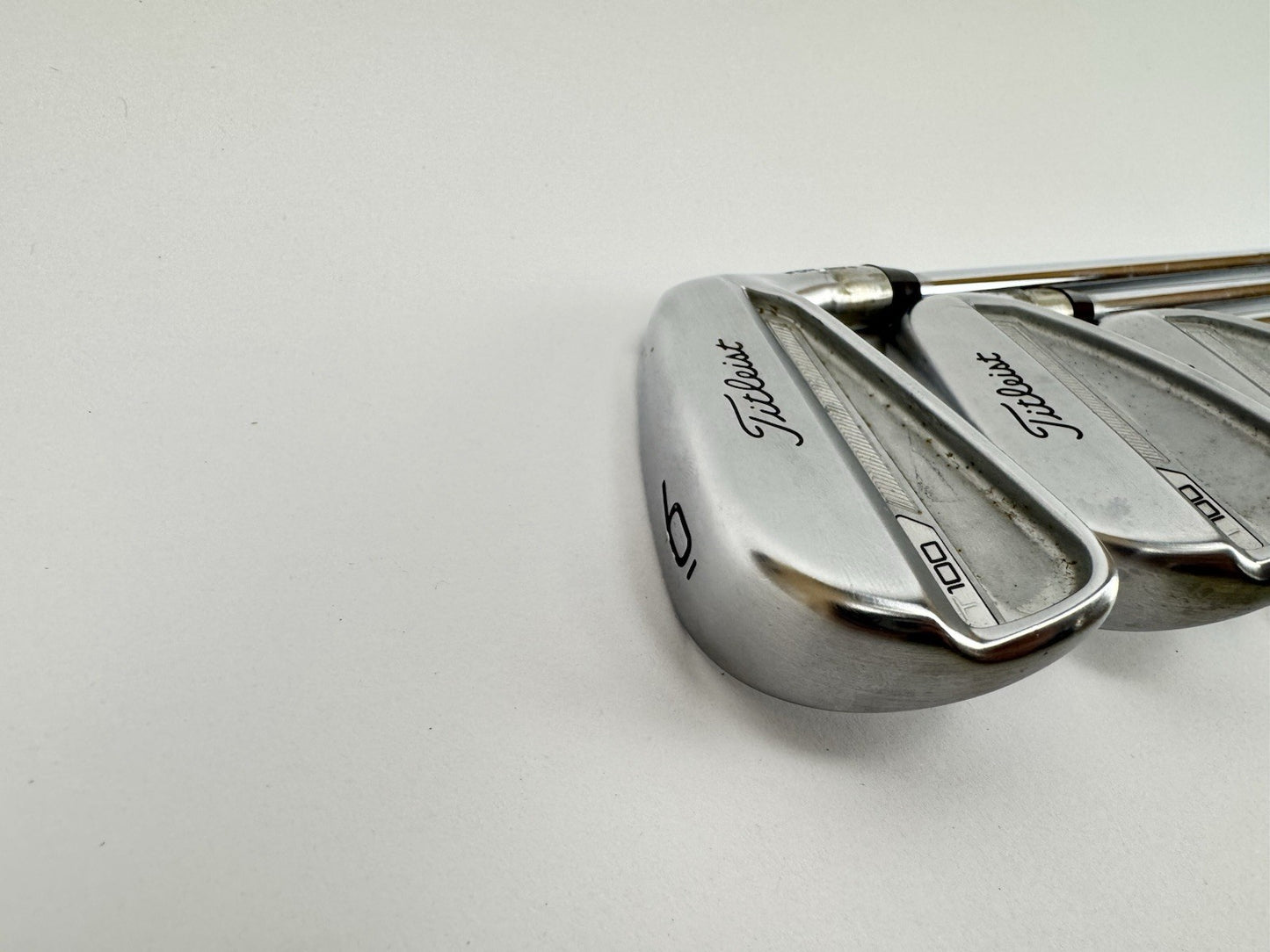 Titleist T100 Irons 6,8+PW Elevate MPH 85 Stiff Flex Steel /Right Handed /326444