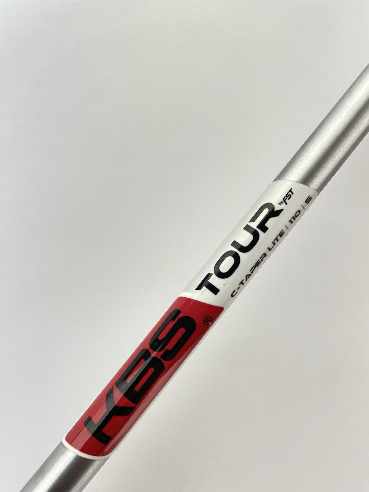 KBS Tour C-Taper Lite Iron Shaft 110 Stiff Flex Steel 35.5 /0.355 Tapered /279214