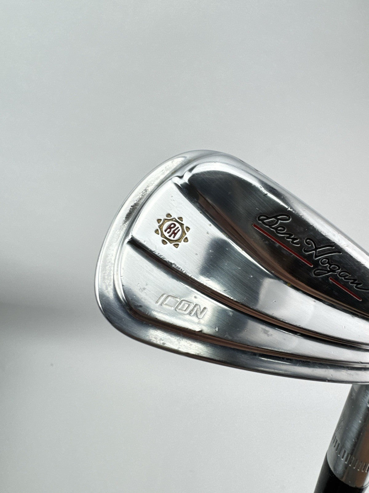 Ben Hogan Icon 9 Iron Forged KBS Tour 90 Stiff Flex Steel /Right Handed /253624
