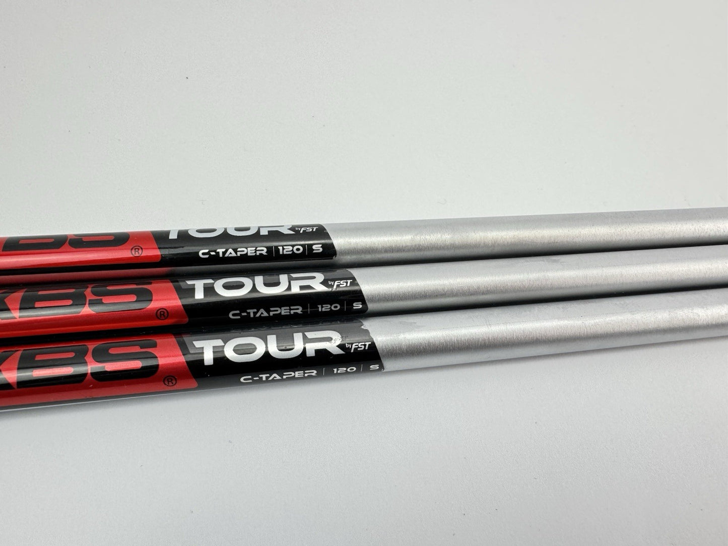 KBS Tour C-Taper Wedge Shaft Set (3) 120 Stiff Steel 0.355 Tapered /305914