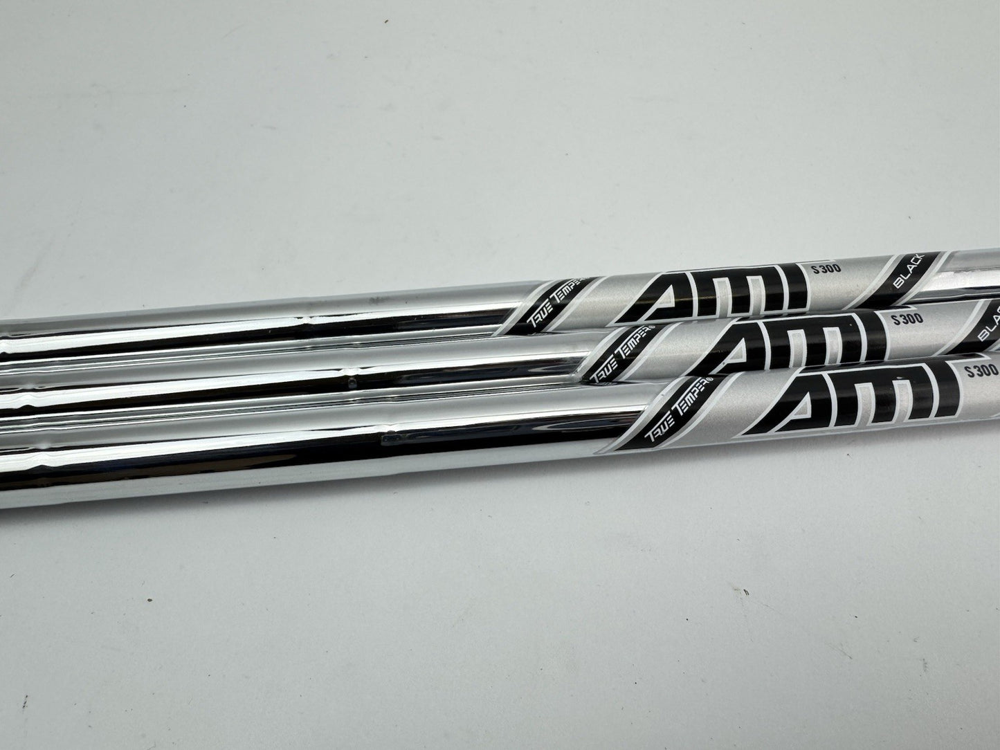 AMT Black Wedge Shaft Set (3) S300 Stiff Flex Steel 0.355 Tapered /297291